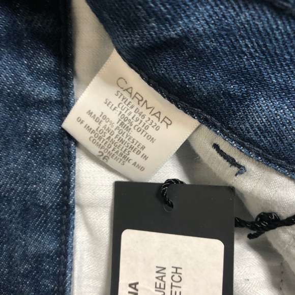 Carmar Aliena Jeans Straight Leg High Waist Jogger - Picture 8 of 8